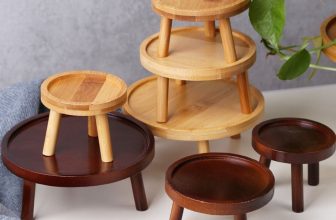 NEW Wooden Plant Holder Flower Pot Display Shelf Rack Garden Home Stand Stool UK