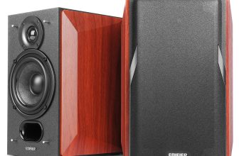Edifier P17 Passive Bookshelf Speakers 2 Way Speakers with Built-in Wall Mount