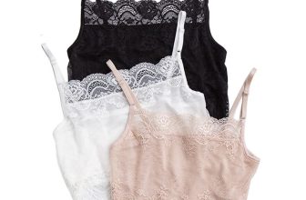 Women’s Spaghetti Strap Silk Tube Top Floral Lace Cami Bandeau Bralette Crop Top
