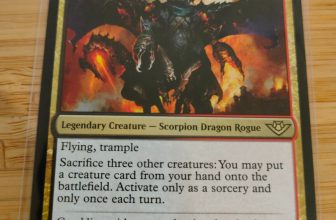 MTG Akul the Unrepentant 0189 Outlaws of Thunder Junction M/NM Free UK P&P