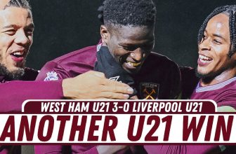 WEST HAM U21s 3-0 LIVERPOOL U21s – UNBEATEN RUN CONTINUES