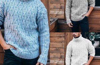 Mens Winter Warm Turtle Neck Chunky Knitted Tops Sweater Casual Pullover Jumper