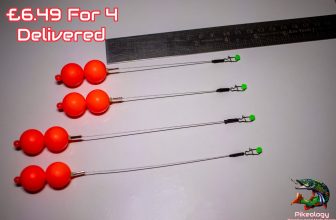 PIke Predator Pop Up Rig Quick Attach Dead Bait Trace Detachable / Large Popper