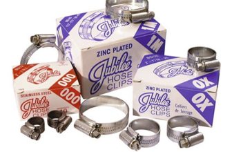 Genuine Jubilee Hose Clips / Clamps (Worm Drive) – Stainless Steel / Mild Steel