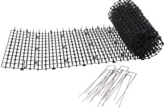 Cat Prickle Mat with Spikes Cat Scat Strips Anti Cat Pest Deterrent Garden 2-10M