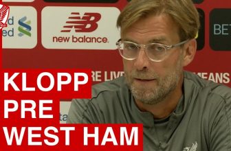 Jurgen Klopp Pre Match Press Conference | Liverpool vs. West Ham