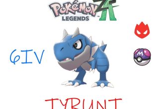 Shiny Alpha Tyrunt 6IV Master Ball | Pokemon Legends Z-A ZA