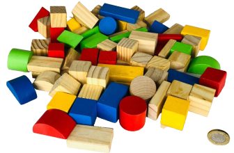 Toy Wood Blocks Block Wooden Bundle Construction Create ncb