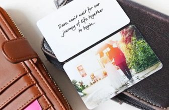 Double Sided Personalised METAL Mini Card for Wallet/Purse £4.49  Free Post