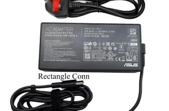 Genuine 20V 180W Asus ROG Zephyrus G14 GA403UV-QS103X Rectangle Conn AC Adapter