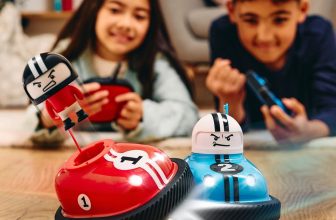 Sharper Image Remote Control Road Rage Speed Bumper Cars 2 Pack