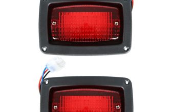 For Club Car DS 2 pacs Golf Cart LED Tail Light 3 Wire Rear Taillights Pair