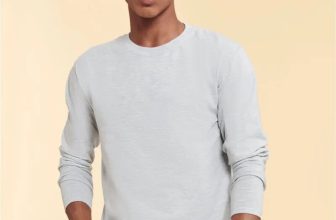 Fruit Of The Loom Mens Iconic 195 Premium Long Sleeve Tee