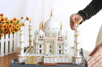 Building Blocks Taj Mahal Bricks Set India Construction Kid Game Collector’s Toy