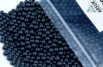 500 BLACK PLASTIC BB GUN PELLETS BULLETS 0.20g 6MM BAGGED / CATAPULT AMMO BALLS