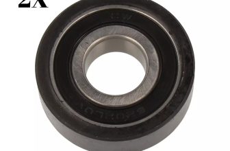 2 x Genuine Hoover HNC, VHC, VHV Tumble Dryer Drum Support Wheel Castor Bearing