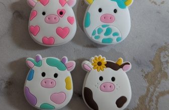 Croc/Shoe Charms UK – Cute Cows Set  (4 charms)