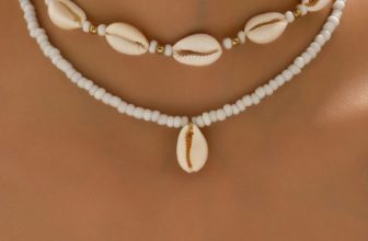 Bohemian Style Beaded & Shell Charm Multi-Layer Necklace For Women Free Ship UK