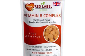 Vitamin B Complex 360 High Strength Tablets  B1 B2 B3 B5 B6 B7 B9 B12