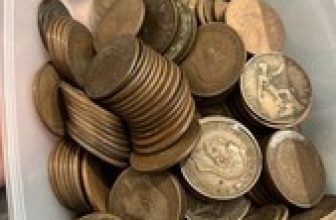 196 British bronze one pennys