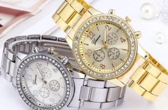 Women Crystal Diamante Quartz Ladies Wrist Watch Fashion Rhinestone Watches Gift