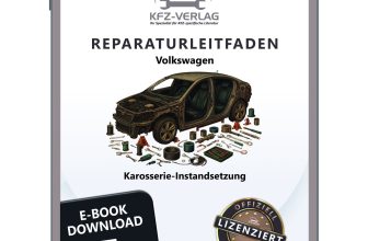 VW Beetle Convertible 5C 2011-2016 Body Repair Repair Guide eBook