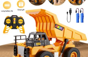 RC Dump Truck 2.4Ghz Remote Controlled Construction Vehicle Dumper Car Toys