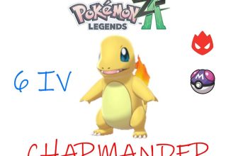 Shiny Alpha Charmander 6IV Master Ball | Pokemon Legends Z-A ZA