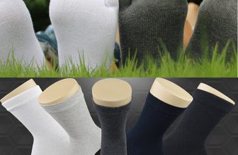 5 Pairs Men’s Cotton Blend Soft Five Fingers Five Toe Socks Absorbent Stockings