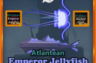 [FISCH] – Atlantean Emperor Jellyfish & Atlantean Barbed Shark  [Vimble Quest]