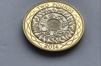 ~Simply Coins~ 2014 PROOF TWO 2 POUND TECHNOLOGY COIN