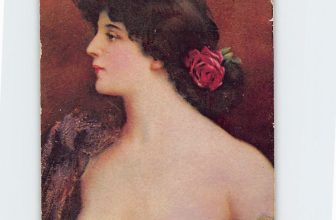 Postcard Belle Lady Dancer By Delphin Enjolras