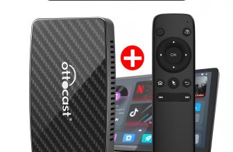 OTTOCAST Play2VideoPro AI Wireless CarPlay/Android A Adapter YT+Netflix