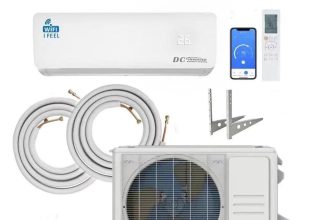 18000 BTU Air Conditioner Wall Split R32 WiFi Made BY AUX 5 in 1 Heater Purifier