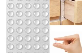 100PC Self Adhesive Rubber Feet Bumper Pads Cupboard Door Silicone Bumpers Stop*
