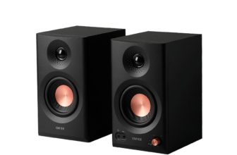 Edifier MR3 Hi-Res Black Active Bookshelf Studio TV/MAC/PC Speakers/Monitors