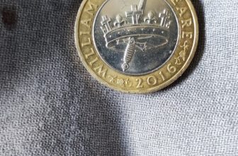 Rare Error £2 Coin, William Shakespeare The Hollow Crown 2016 Collectable