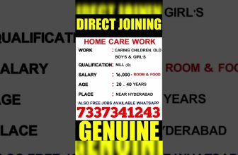 Home Care Jobs in Hyderabad #homecare #job #hyderabad