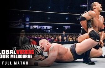 FULL MATCH: The Rock vs. Triple H vs. Brock Lesnar | WWE Title Match: Global Warning 2002
