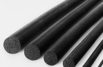 Thermal Insulation Pipe Sponge Foam Rubber Tube 2-16mm Inner Diameter Tubing