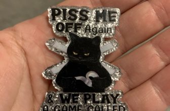 Fridge Board  Magnet Funny Cat Quote Game  Gift