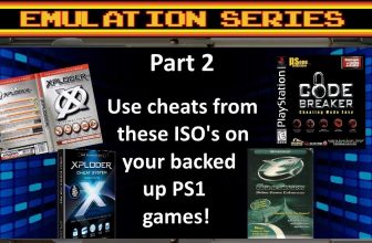 PS3 tutorial – How to use cheats on PS1 back ups, with phone or pc using cheat program ISO’s