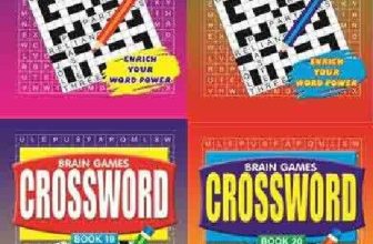 Brain Games Set Of 4 A5 Crossword Books *BRAND NEW*