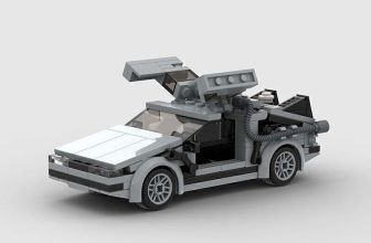 BACK TO THE FUTURE Delorean Building Gift Speed Set Birthday