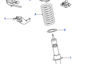 Jaguar Genuine Road Spring Fits XF 2.2D 2.7D 3.0D 4.2 2.0 3.0 5.0 XFR-S 2.0 T