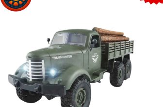 Q60 Rc Car Truck 1:16 2.4g 6wd Remote Control Car Toy Simulation Military Vehicl