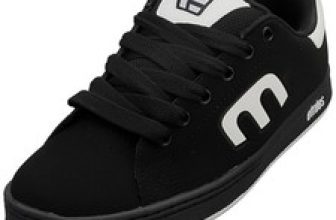 Etnies Callicut Mens Skate Trainers in Black White – 7 UK