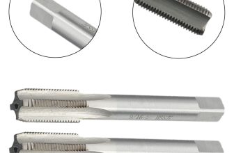 For Bike Crank Tap Set 9/16” 20 TPI Right/Left Hand Threads High Speed Steel