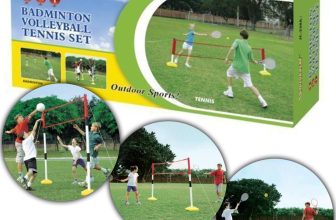 3 IN 1 OUTDOOR GAME KIT BADMINTON TENNIS VOLLEYBALL KIDS GARDEN SPORTS GAME TOY