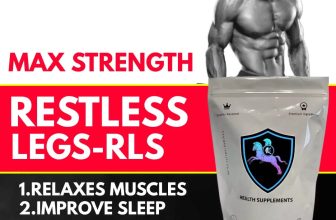 RLS Restless Leg Syndrome Capsules High Strength 650MG Capsules Muscle Tension